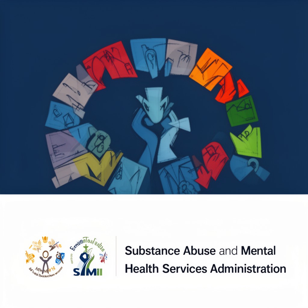 AI-generated illustration of Substance Abuse and Mental Health Services Administration