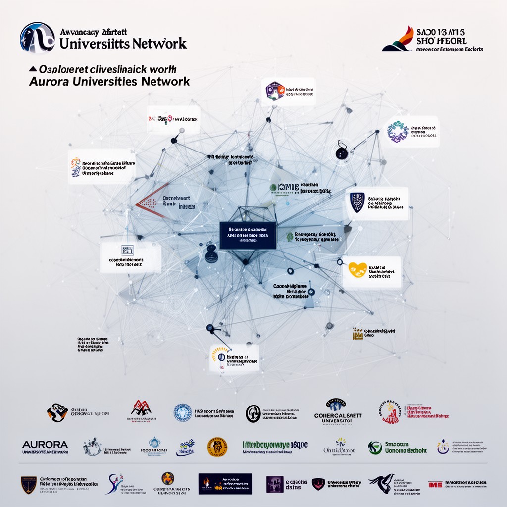 AI-generated illustration of Aurora Universities Network