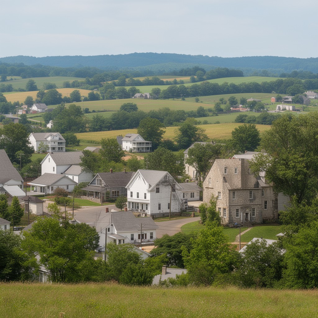 AI-generated illustration of Franklin County, Pennsylvania