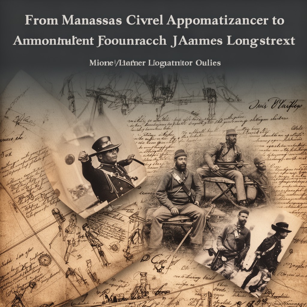 AI-generated illustration of From Manassas to Appomattox