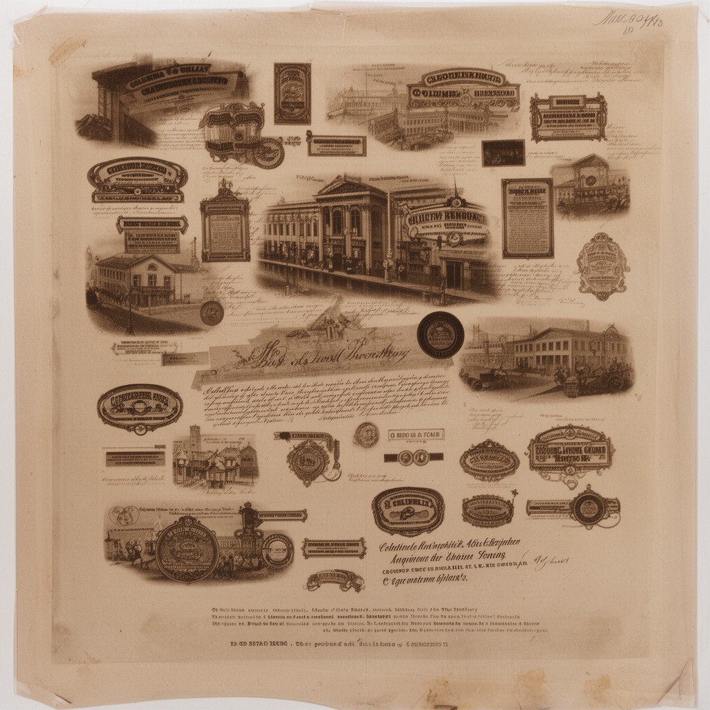 AI-generated illustration of Columbia Graphophone Company