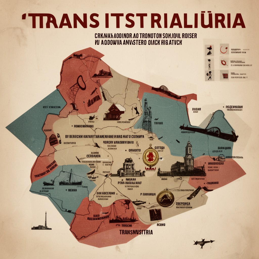 AI-generated illustration of Transnistria