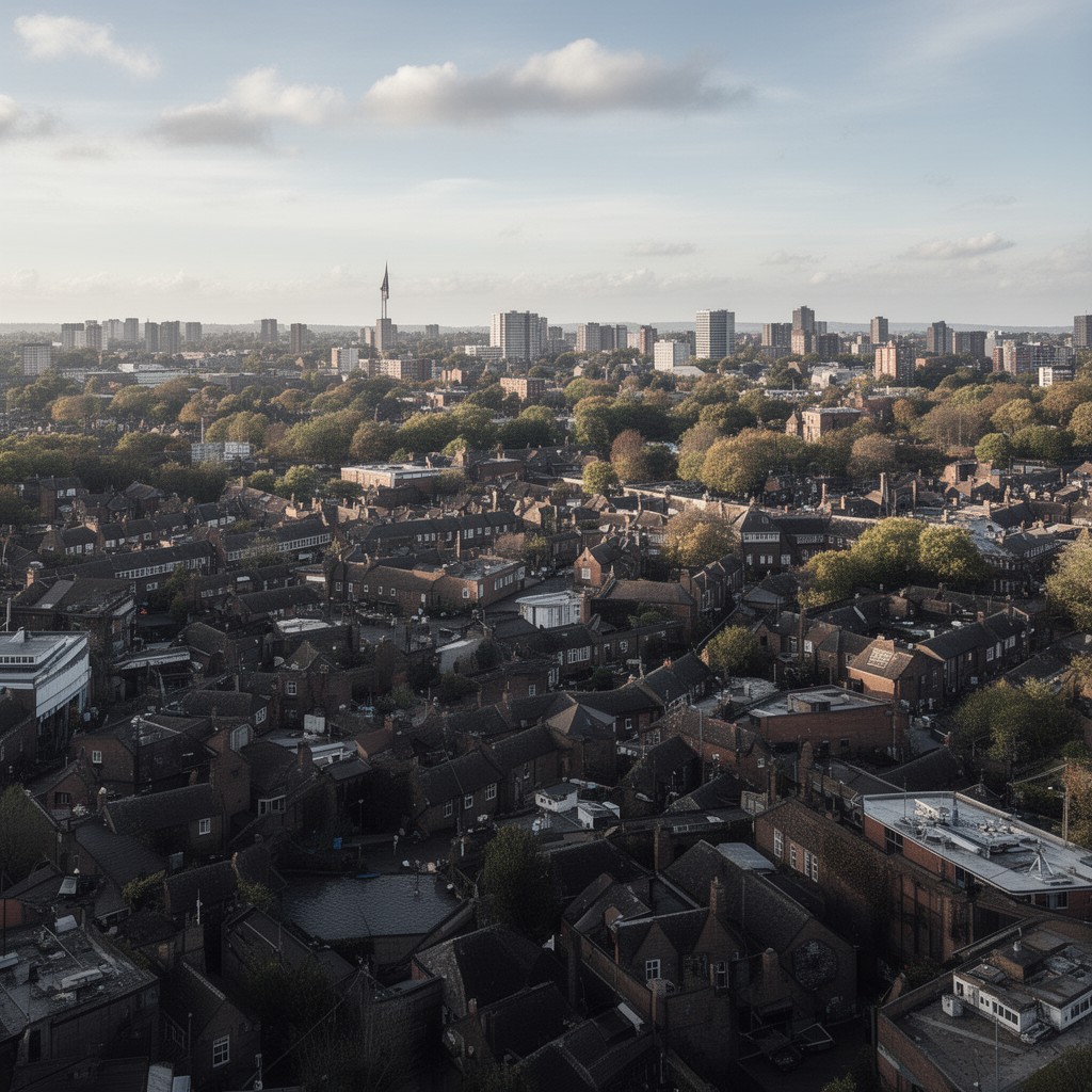 AI-generated illustration of Bracknell
