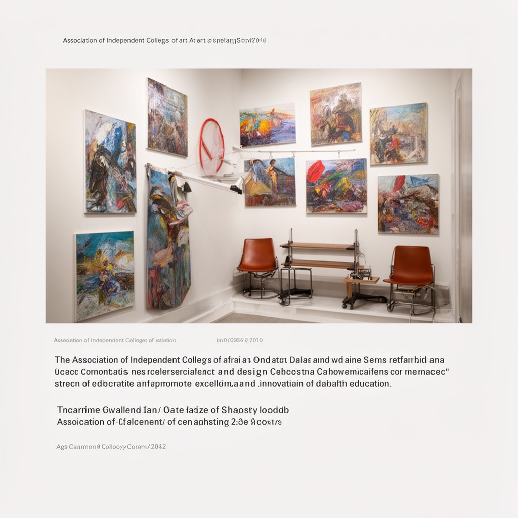 AI-generated illustration of Association of Independent Colleges of Art and Design