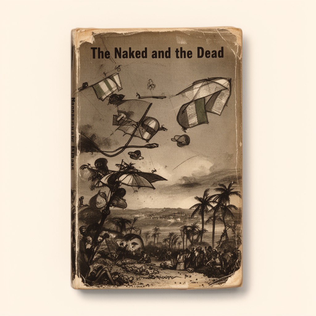 AI-generated illustration of The Naked and the Dead