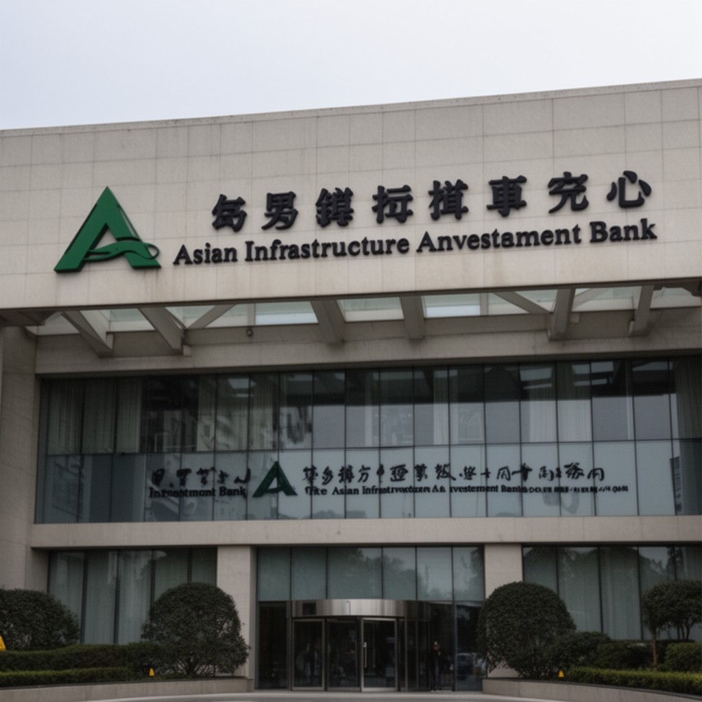 AI-generated illustration of Asian Infrastructure Investment Bank