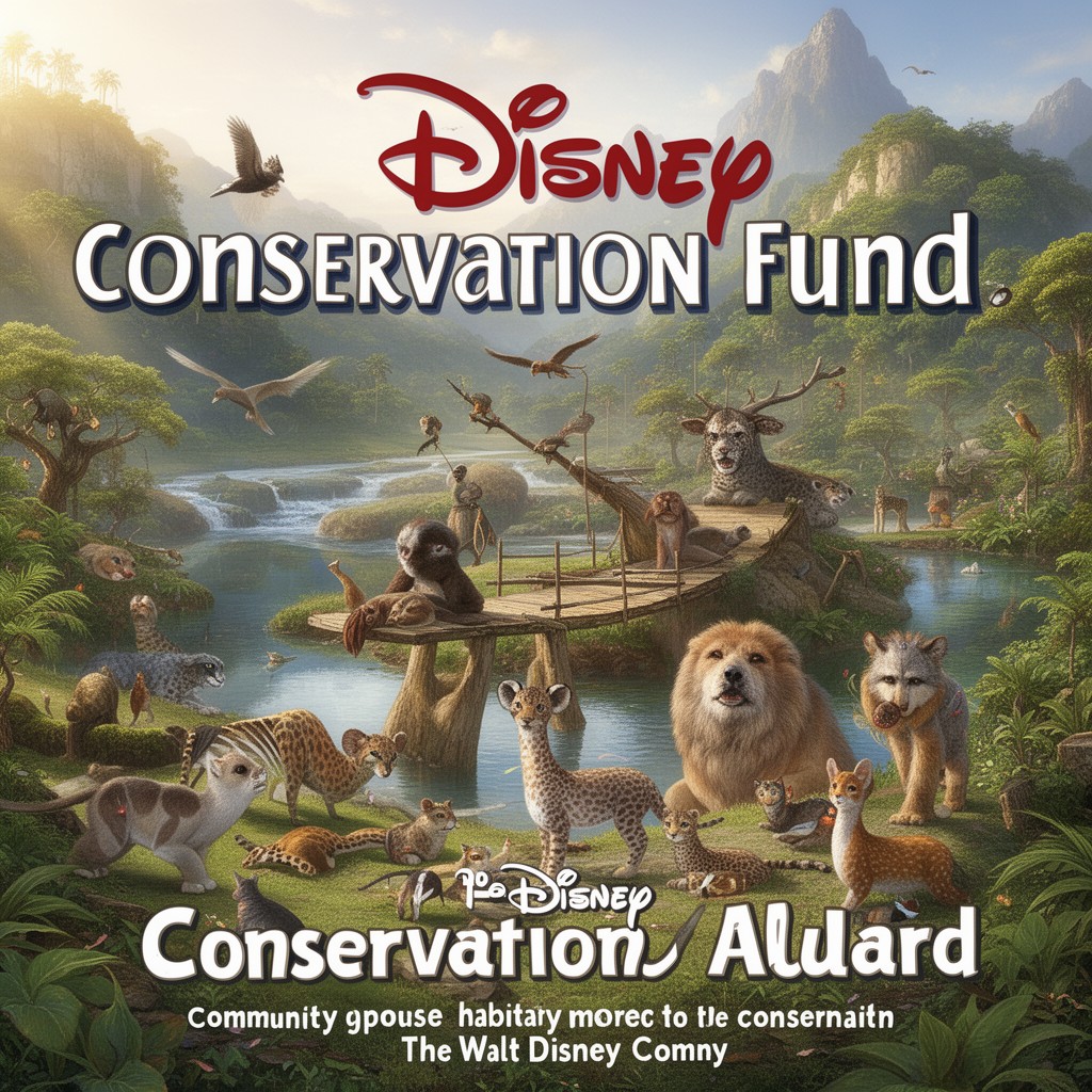 AI-generated illustration of Disney Conservation Fund