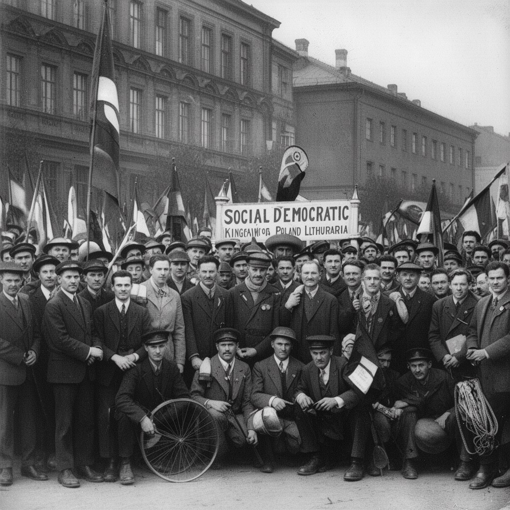 AI-generated illustration of Social Democracy of the Kingdom of Poland and Lithuania