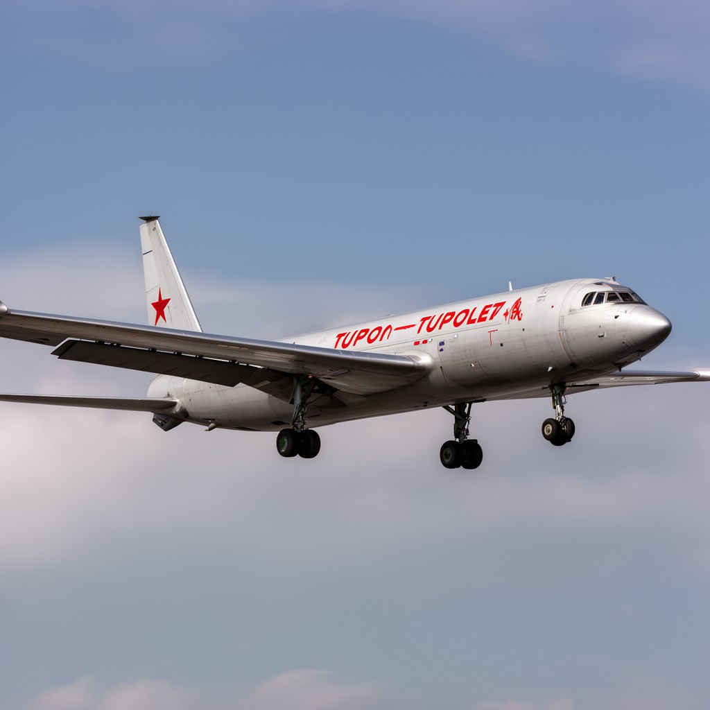 AI-generated illustration of Tupolev