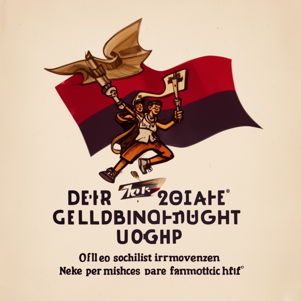 AI-generated illustration of Free German Youth