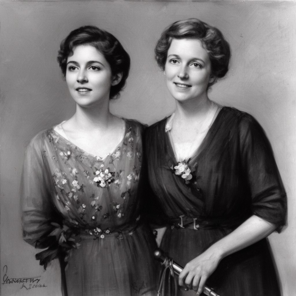 AI-generated illustration of Ada Galsworthy