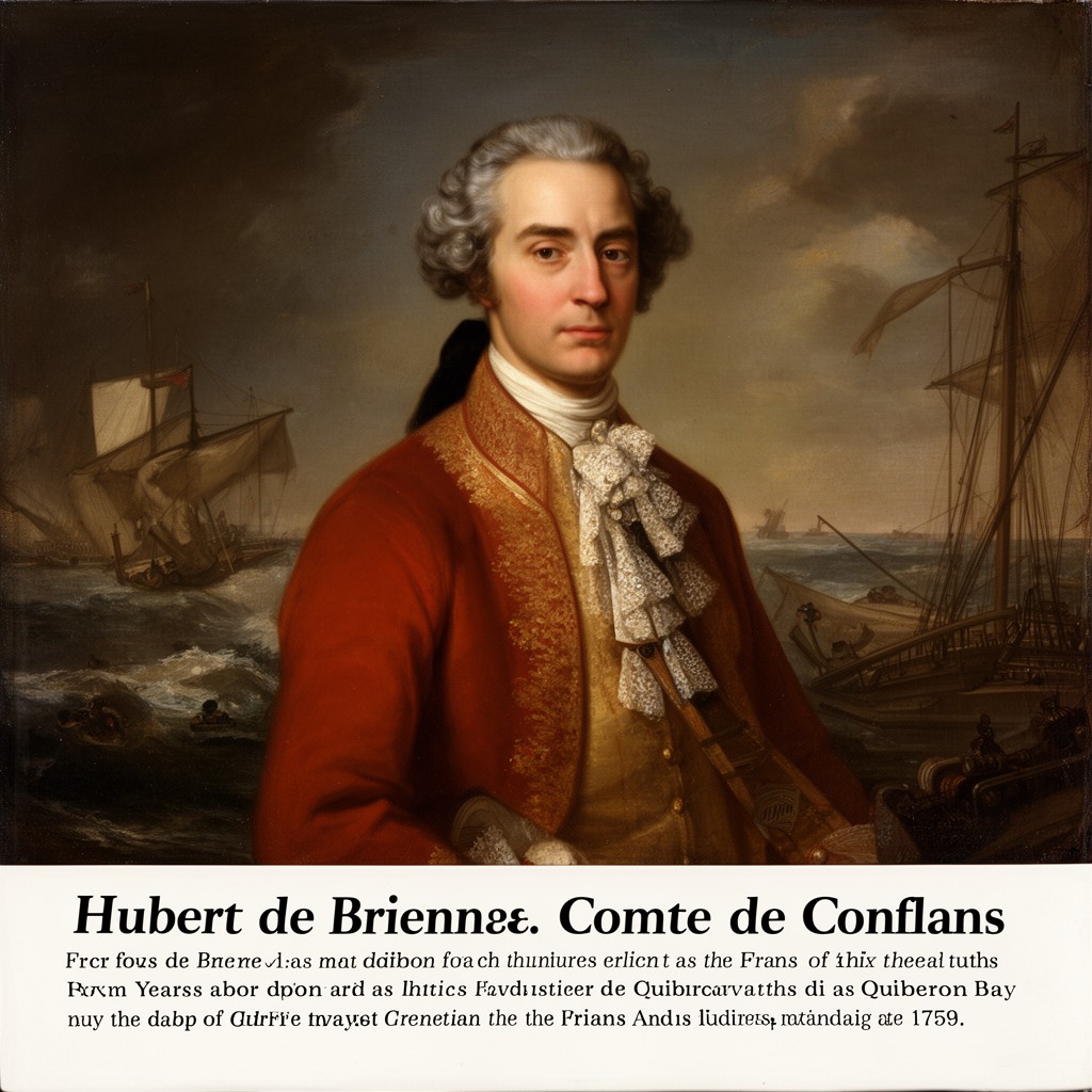 AI-generated illustration of Hubert de Brienne, Comte de Conflans