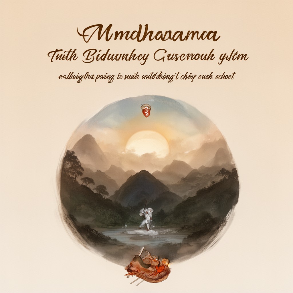 AI-generated illustration of Mahayana