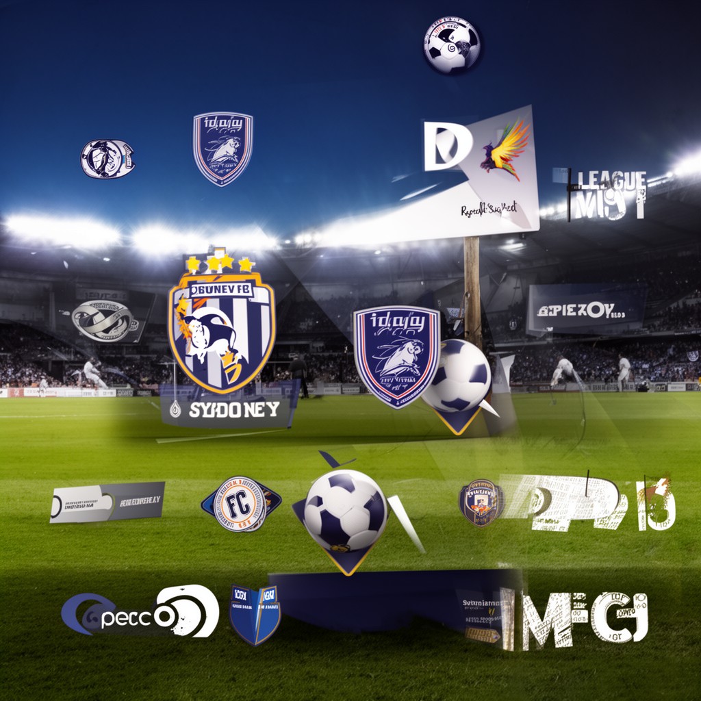AI-generated illustration of Sydney FC