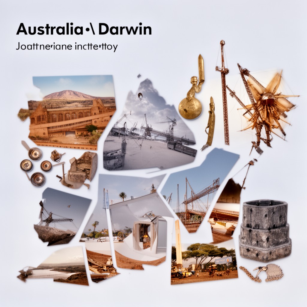 AI-generated illustration of Australia/Darwin