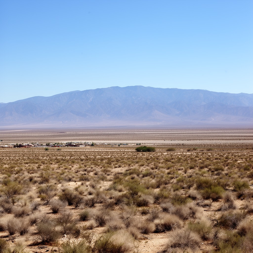 AI-generated illustration of eastern California