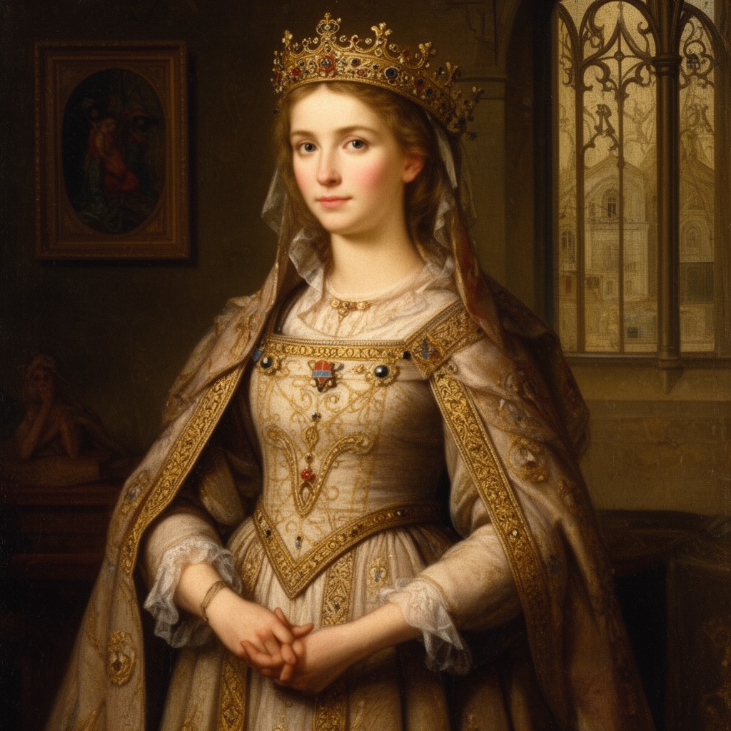 AI-generated illustration of Eleanor of Provence
