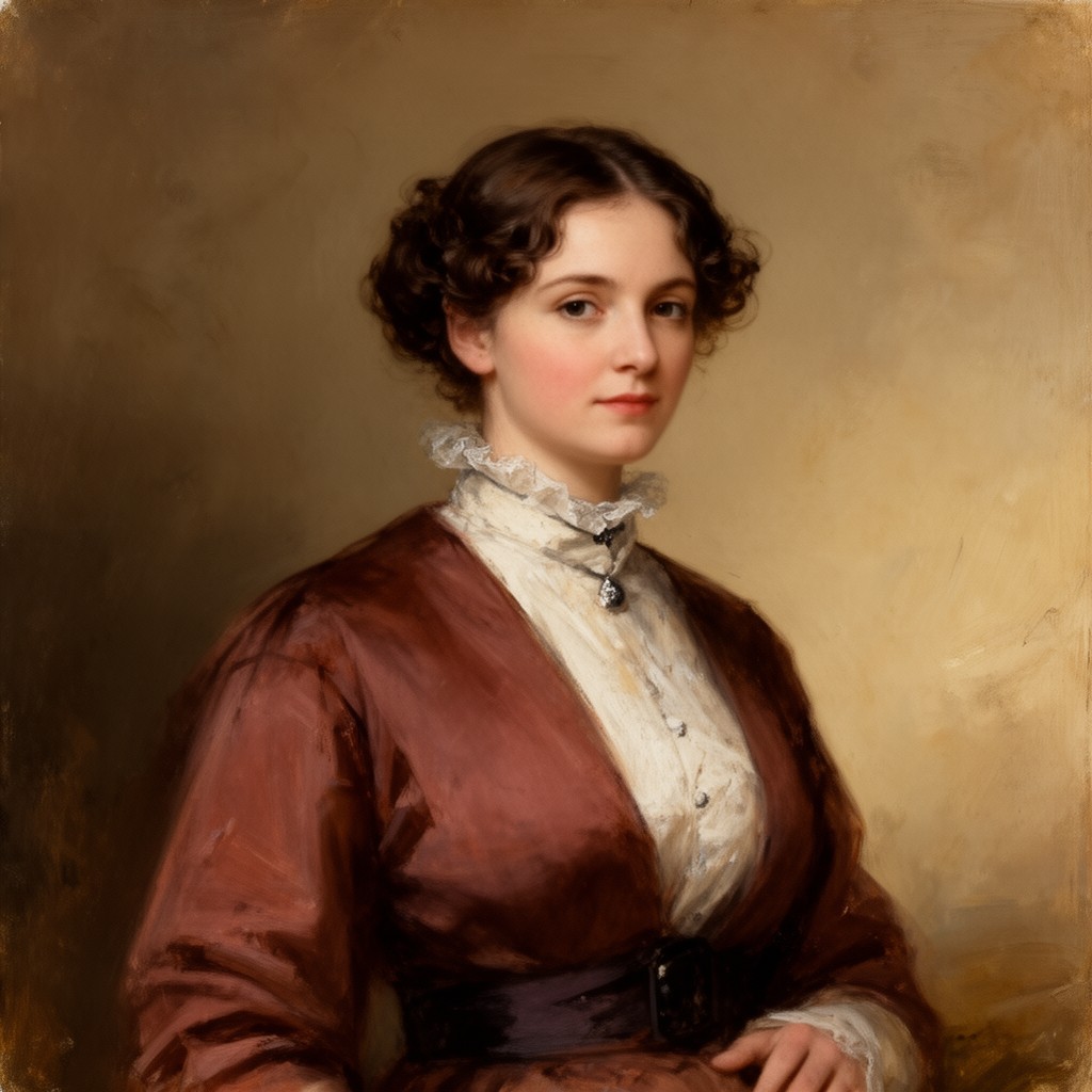 AI-generated illustration of Sarah Knox Taylor