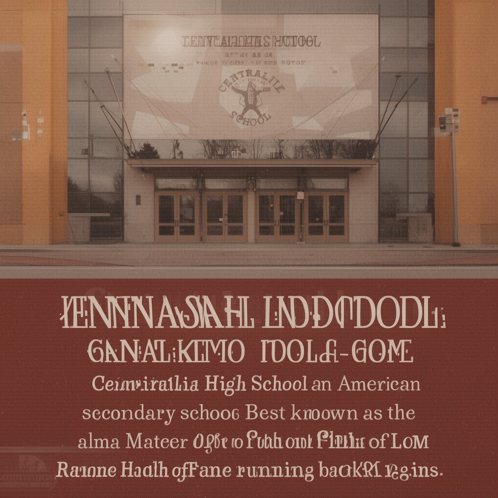 AI-generated illustration of Centralia High School
