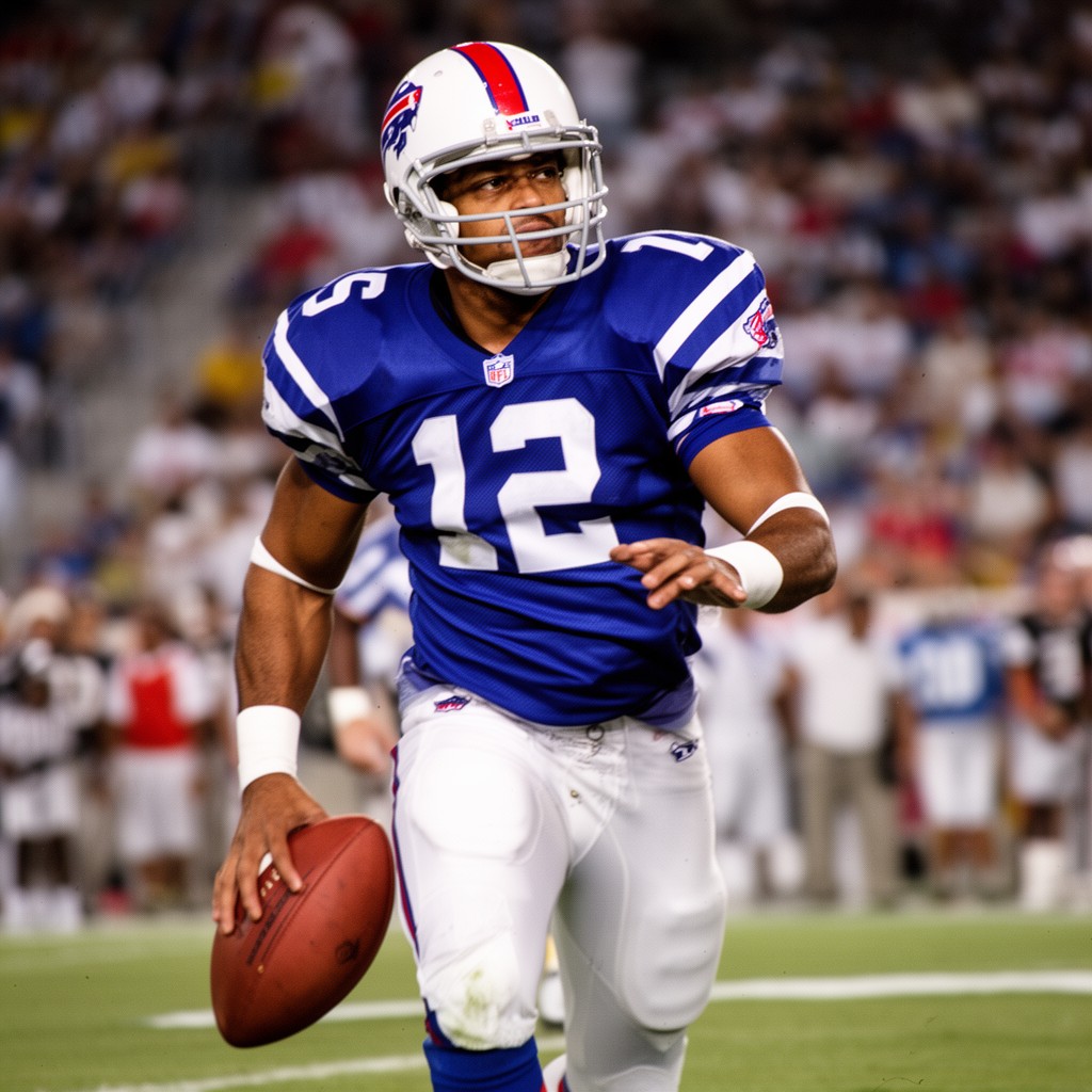 AI-generated illustration of Andre Reed