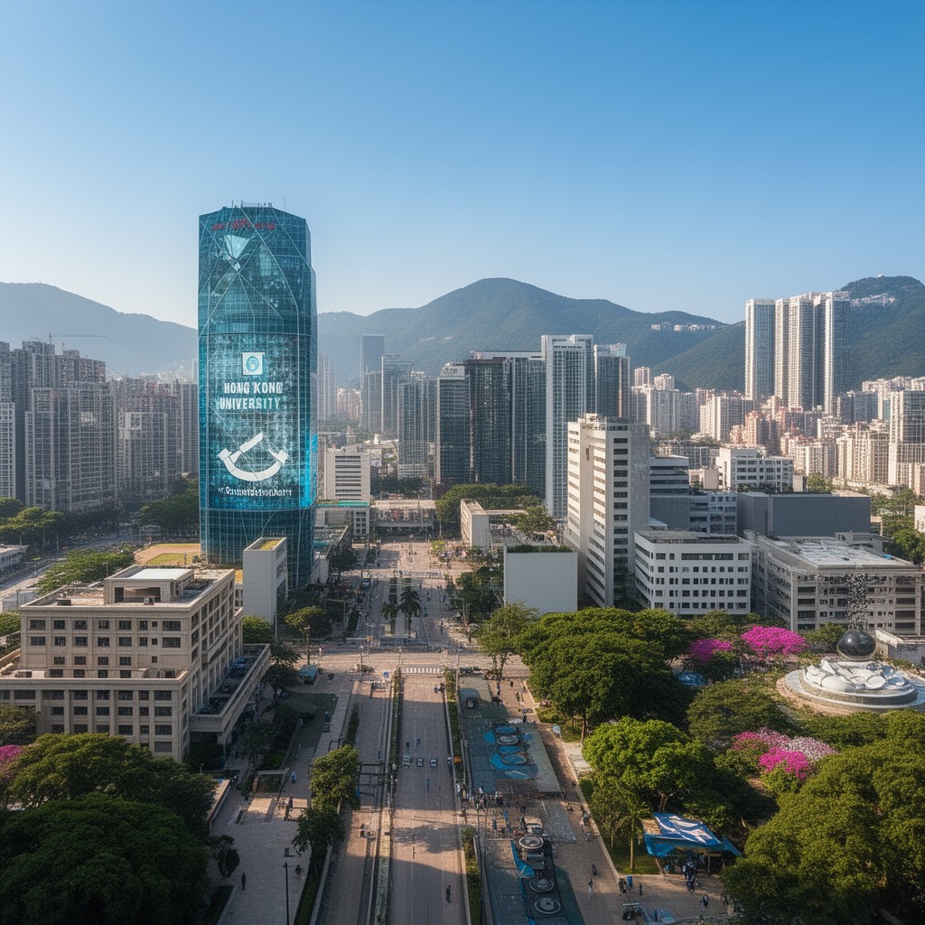 AI-generated illustration of Hong Kong University of Science and Technology