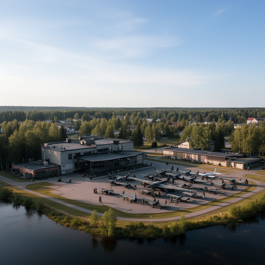 AI-generated illustration of Tikkakoski