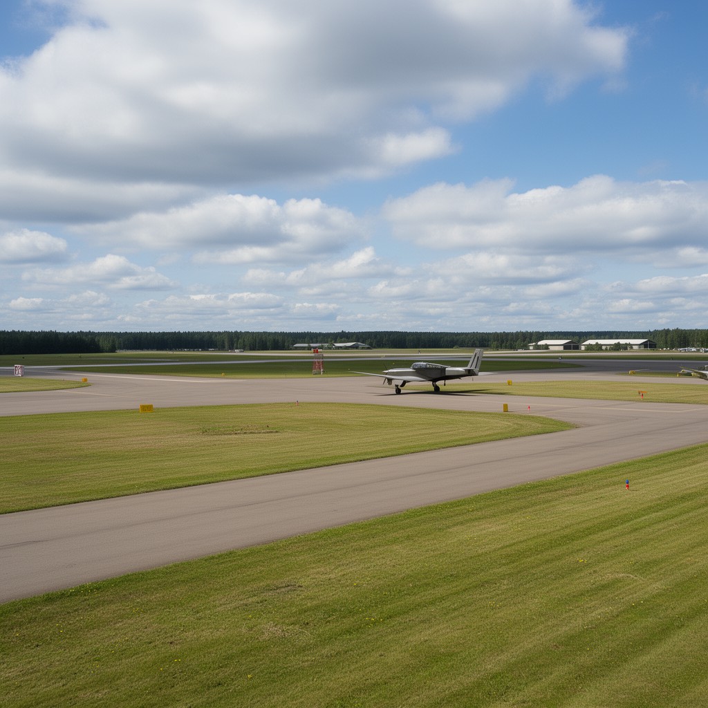 AI-generated illustration of Kauhava Air Base