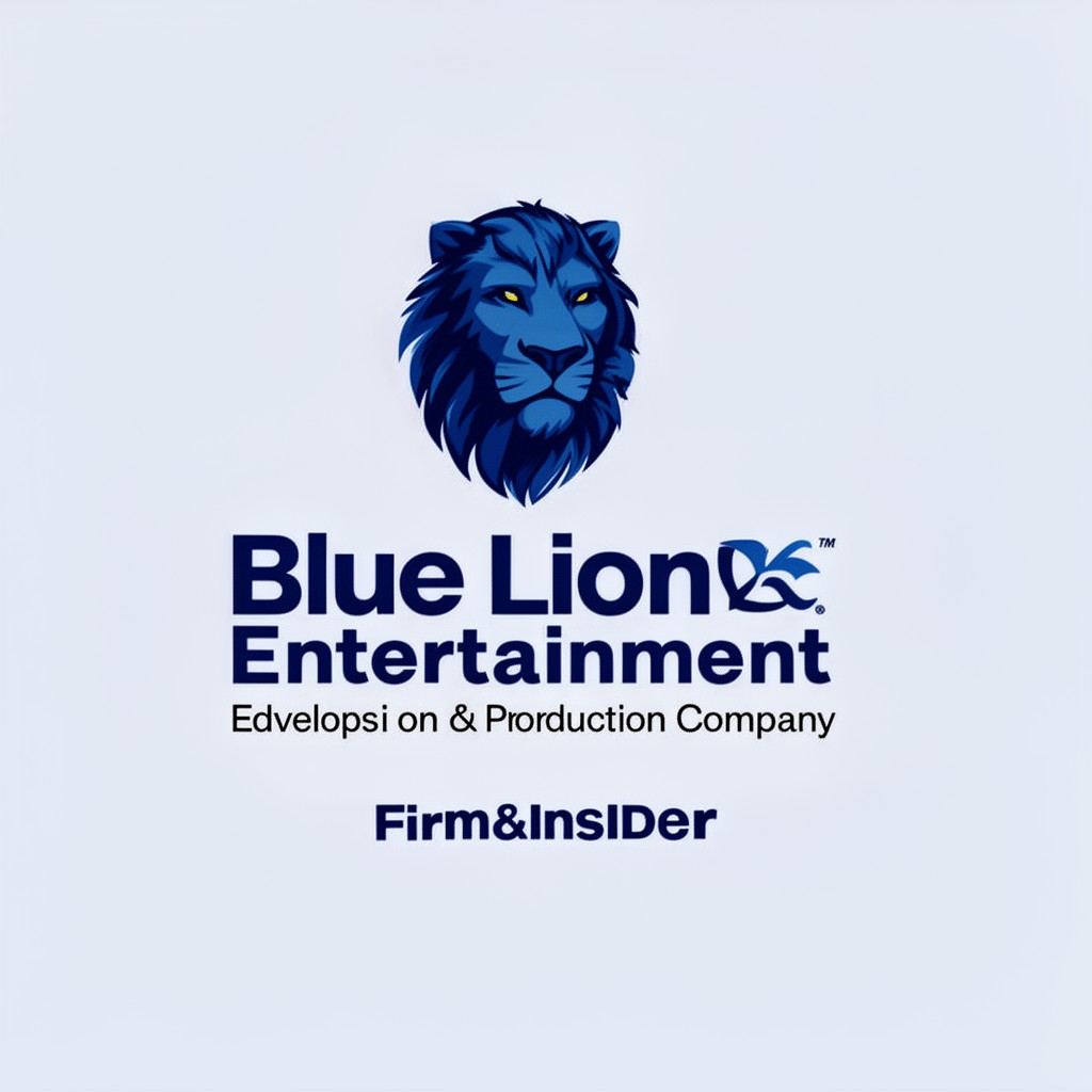 AI-generated illustration of Blue Lion Entertainment