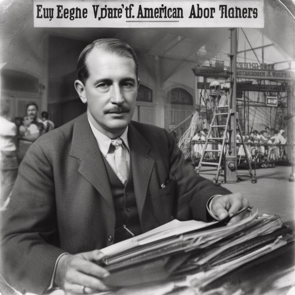 AI-generated illustration of Eugene V. Debs