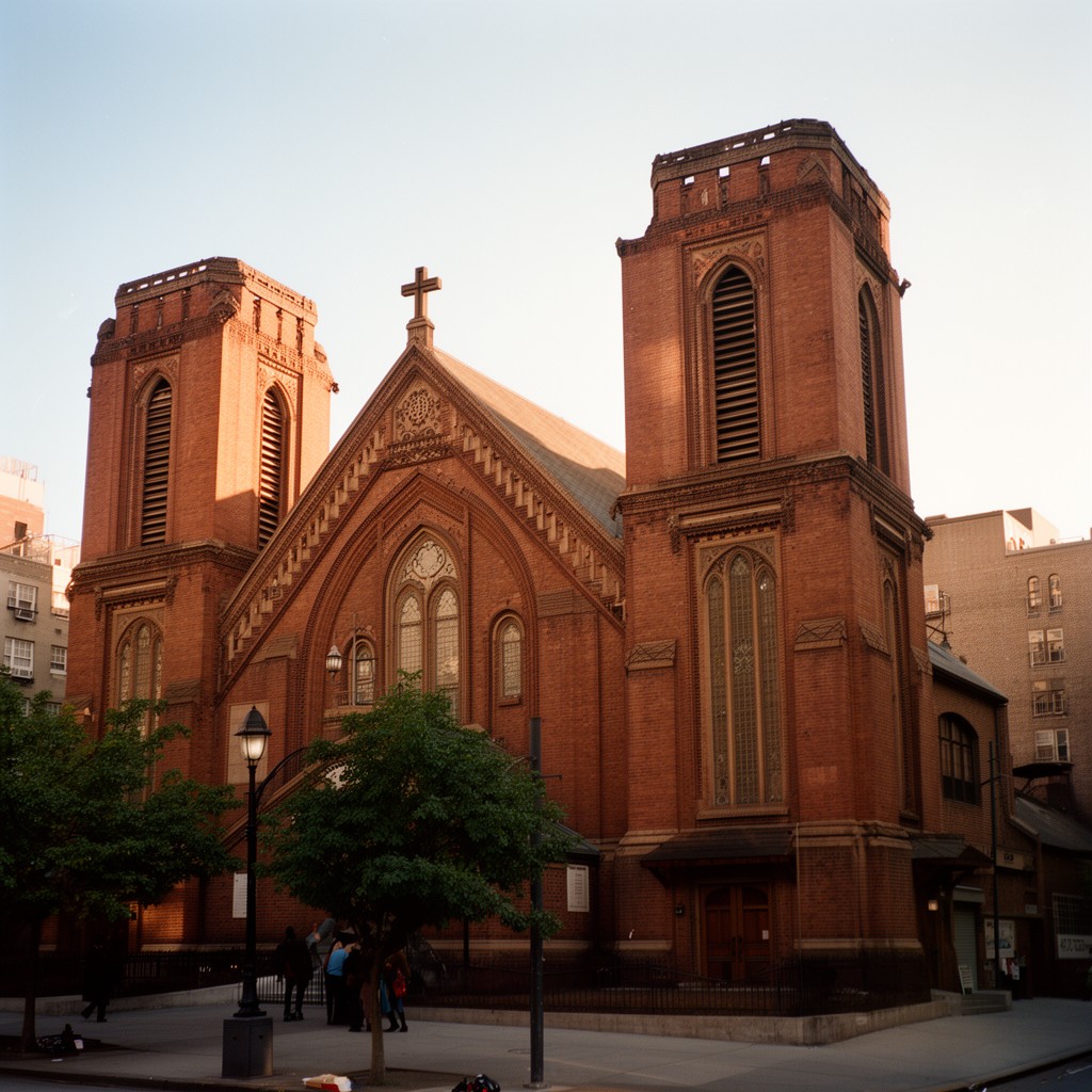 AI-generated illustration of Abyssinian Baptist Church