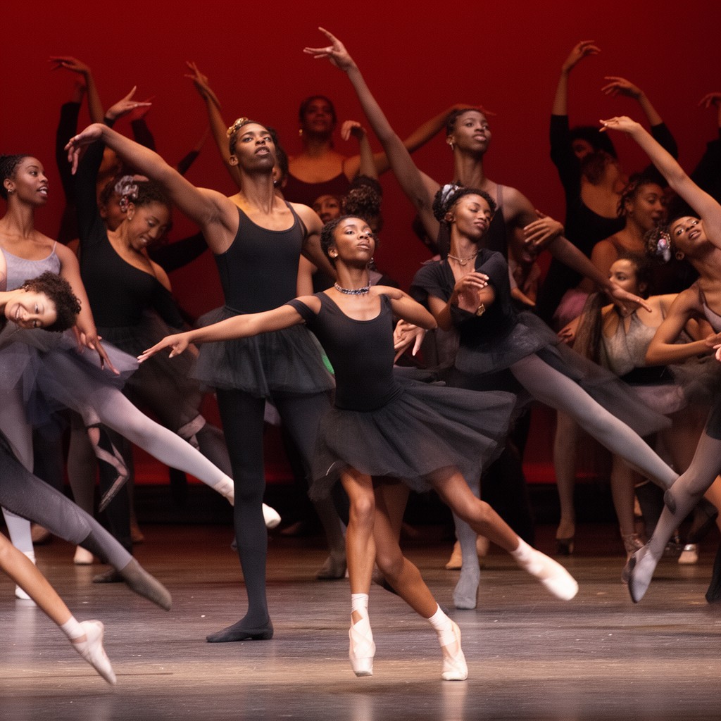 AI-generated illustration of Dance Theatre of Harlem
