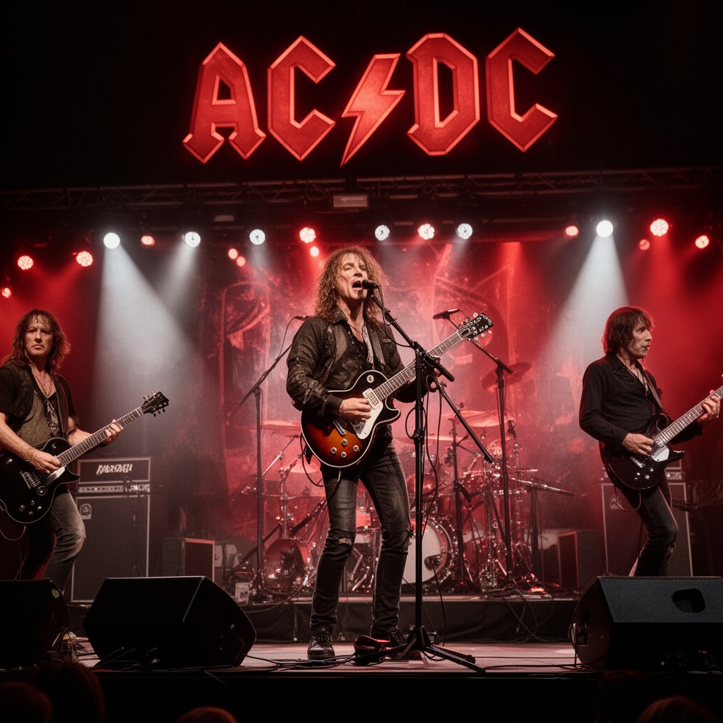 AI-generated illustration of AC/DC
