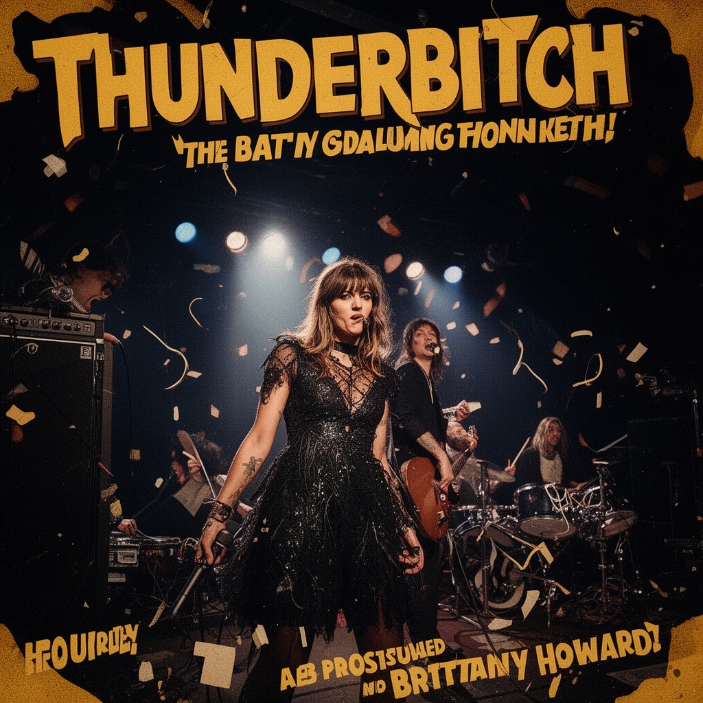 AI-generated illustration of Thunderbitch