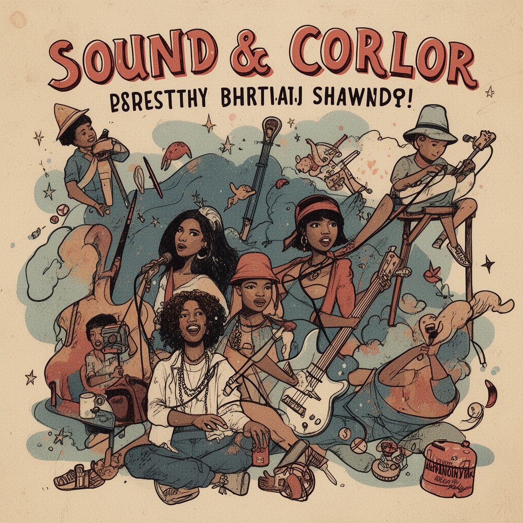 AI-generated illustration of album: Sound & Color