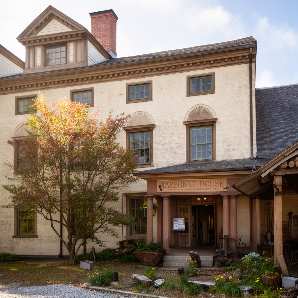 AI-generated illustration of Narbonne House