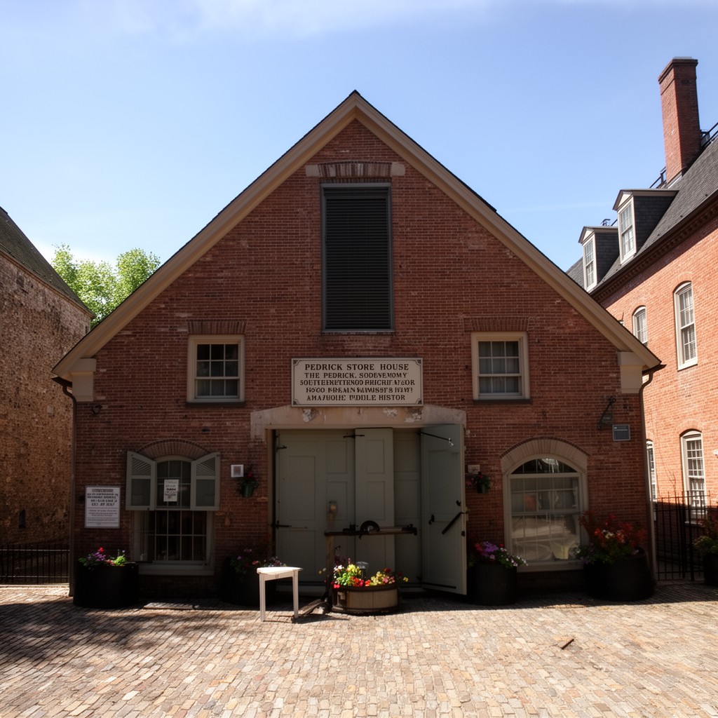 AI-generated illustration of Pedrick Store House