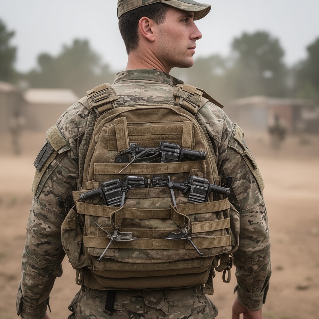 AI-generated illustration of Improved Outer Tactical Vest
