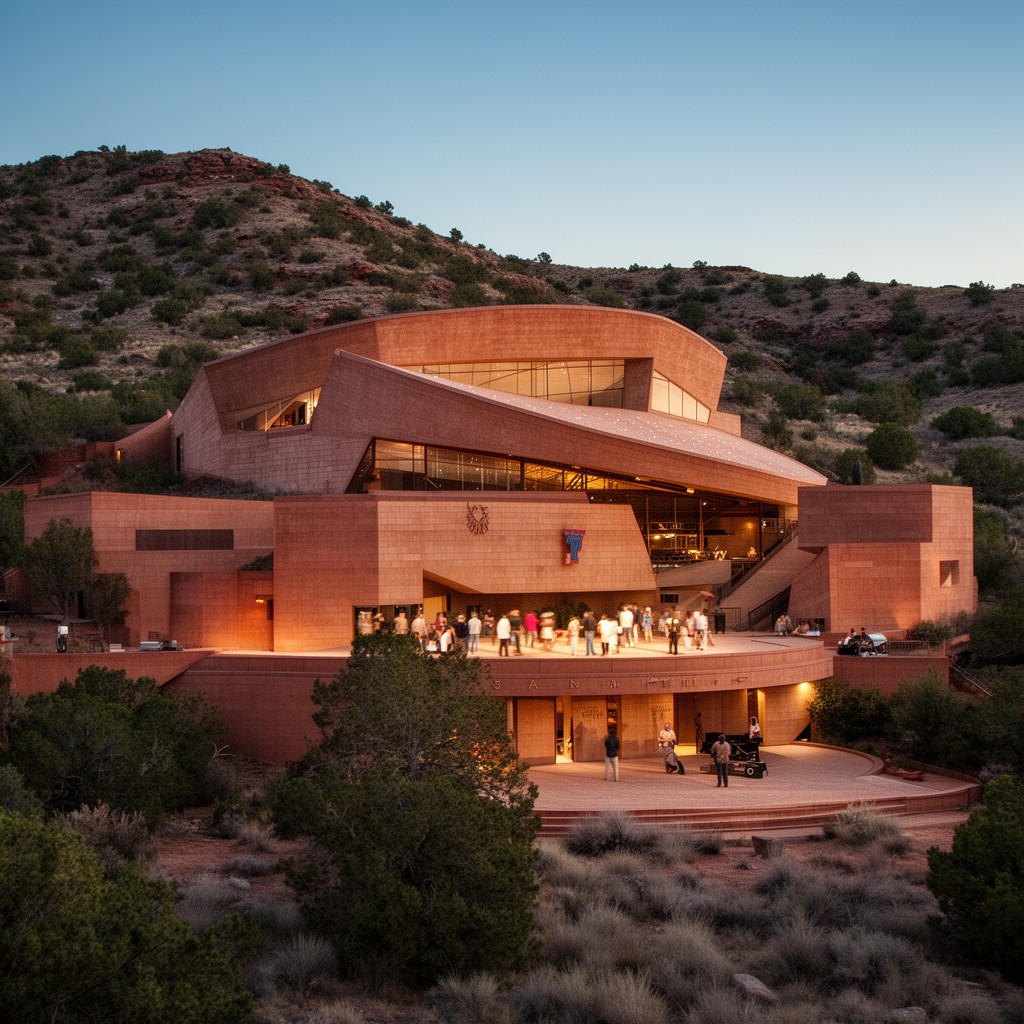 AI-generated illustration of Santa Fe Opera