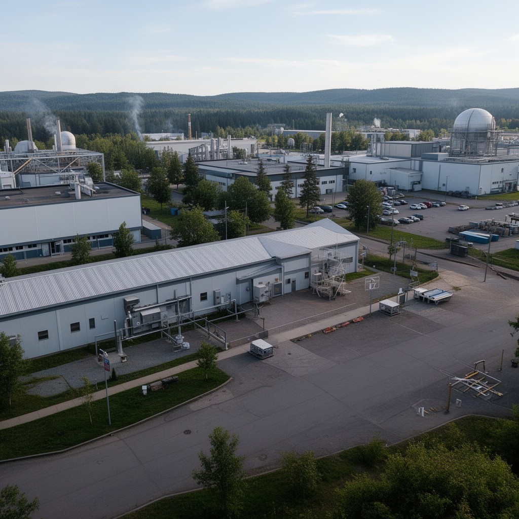 AI-generated illustration of Chalk River Laboratories