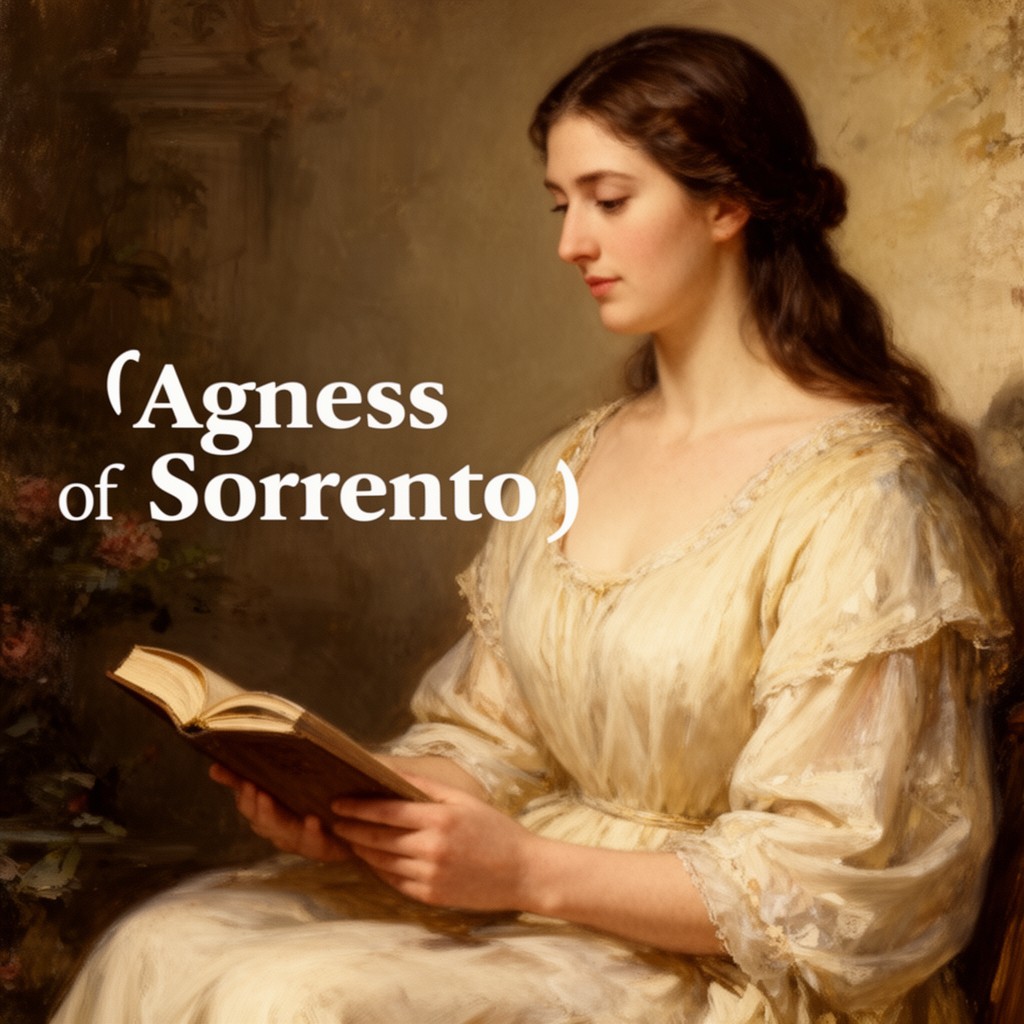 AI-generated illustration of Agnes of Sorrento