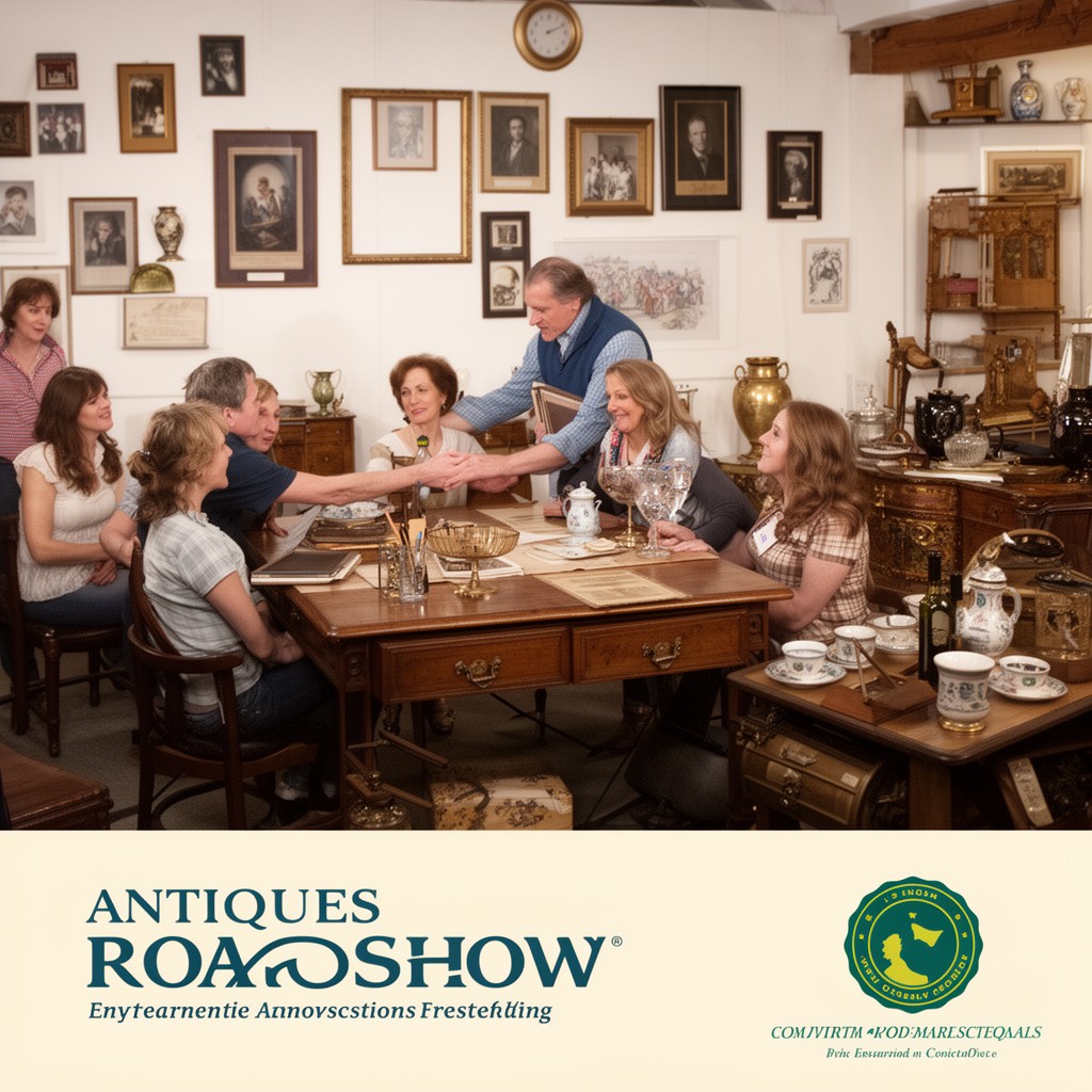 AI-generated illustration of Antiques Roadshow