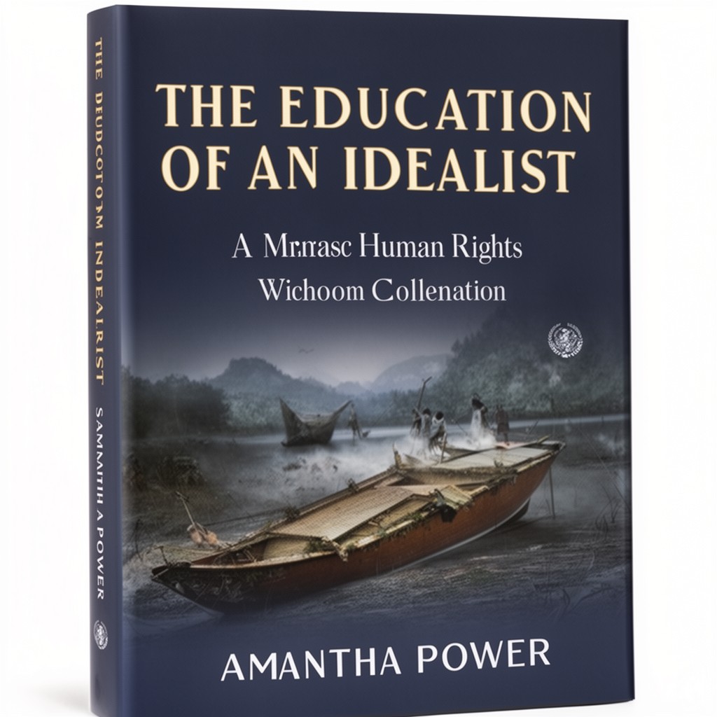 AI-generated illustration of The Education of an Idealist: A Memoir