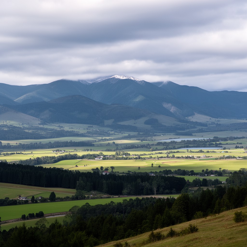 AI-generated illustration of Manawatū-Whanganui Region