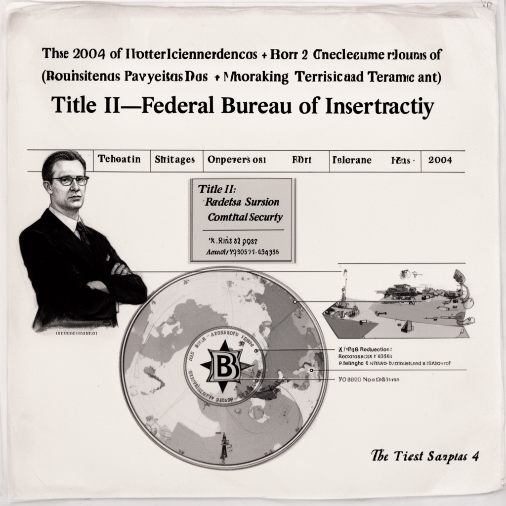 AI-generated illustration of Title II—Federal Bureau of Investigation