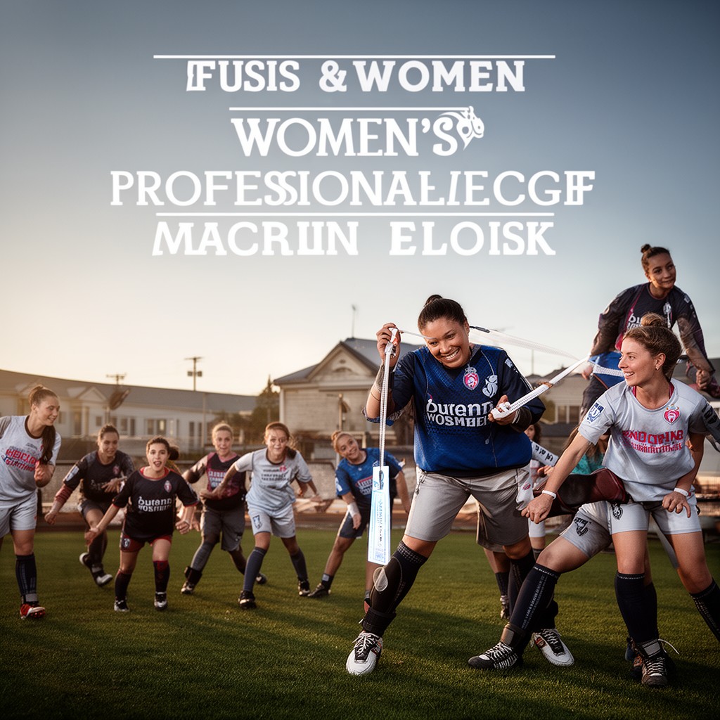 AI-generated illustration of Women's Professional Soccer