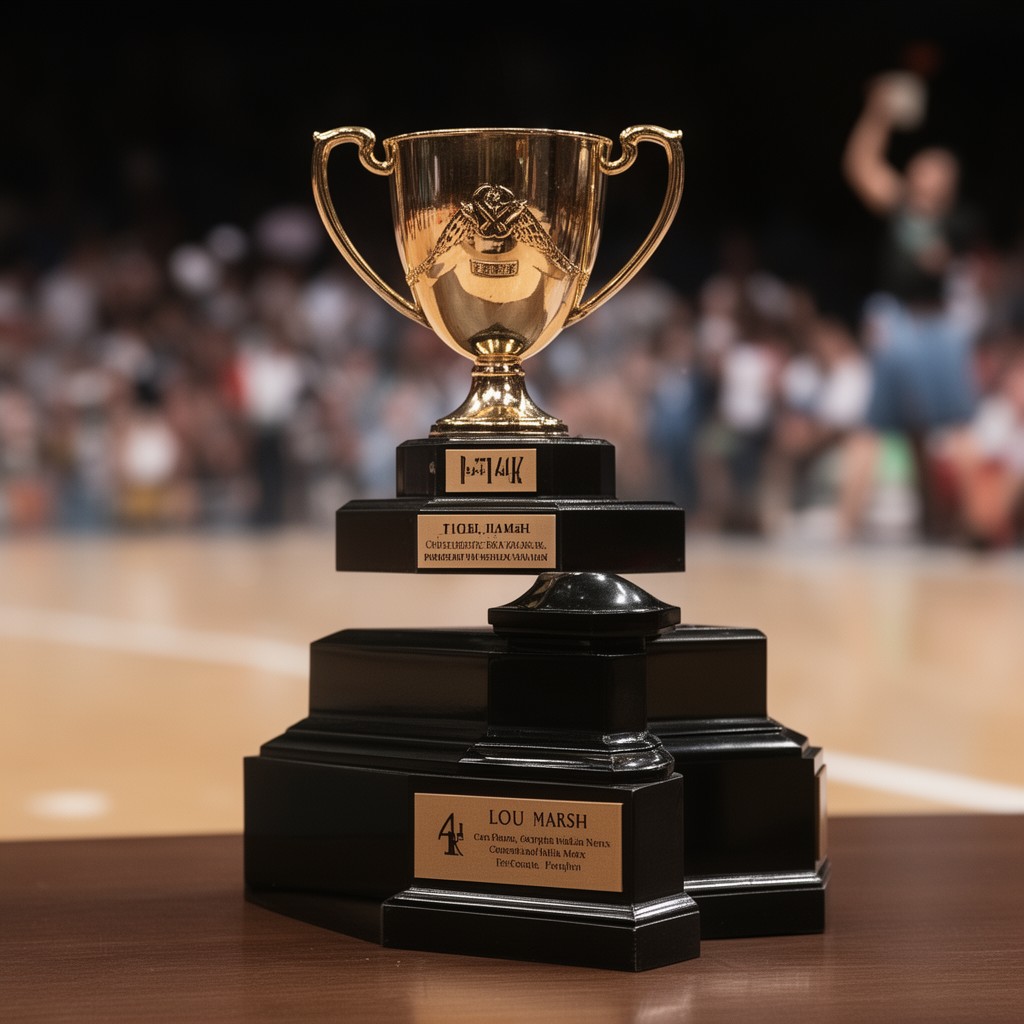 AI-generated illustration of Lou Marsh Trophy