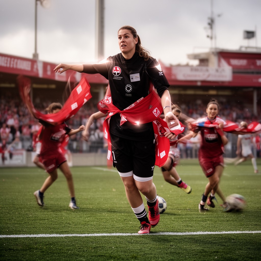 AI-generated illustration of Canada Soccer Player of the Year