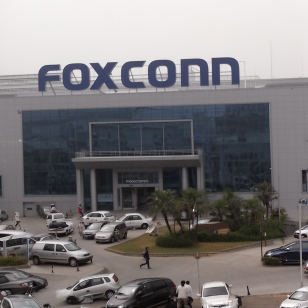 AI-generated illustration of Foxconn
