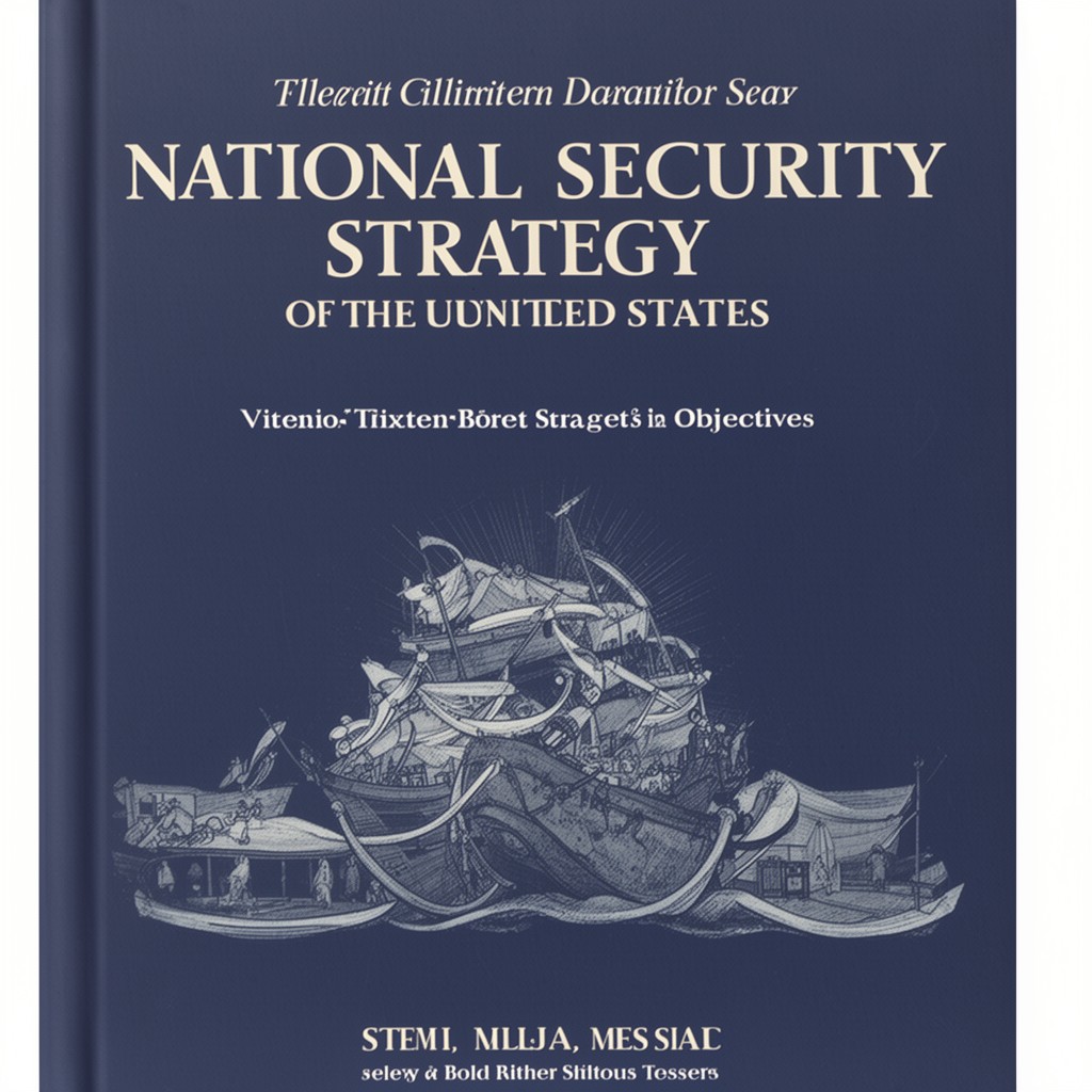 AI-generated illustration of National Security Strategy of the United States