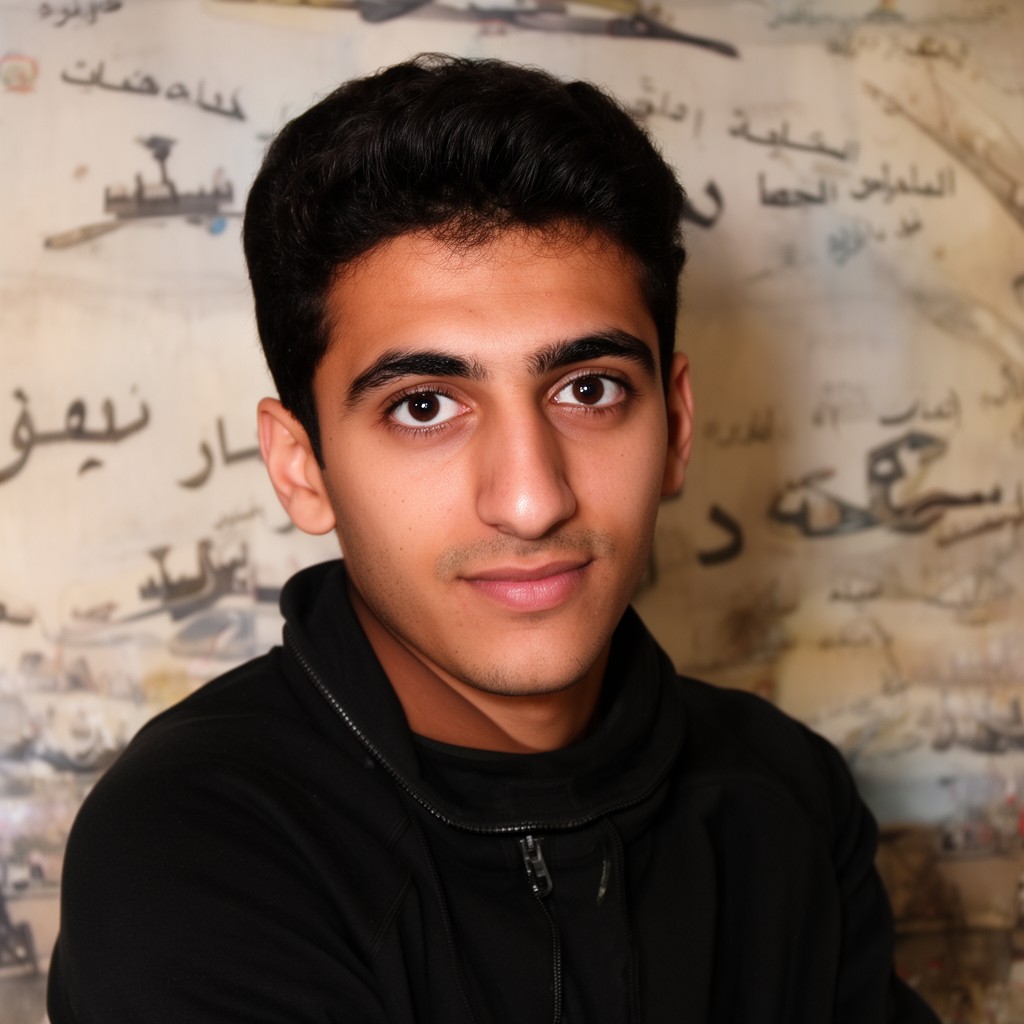 AI-generated illustration of Iraqi American